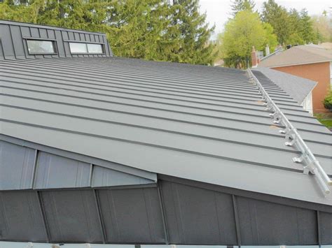 minimum slope for standing seam metal roof